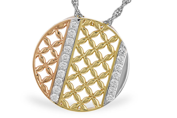 14 Karat White Diamond Pendant/Necklace | carats total weight