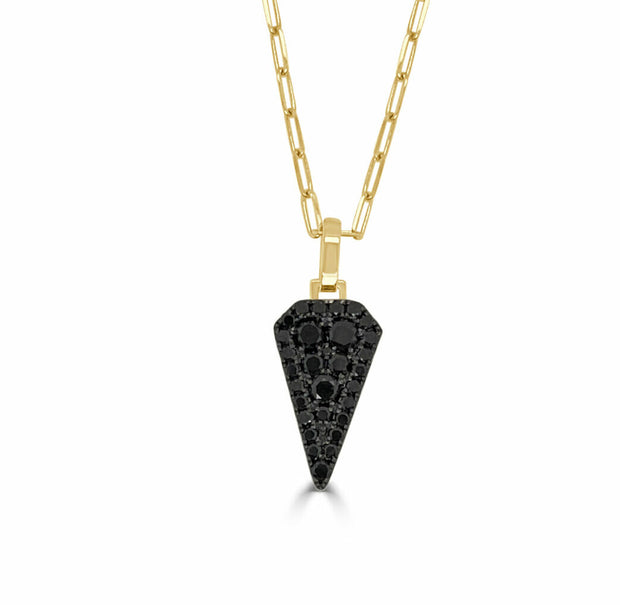 14 Karat Yellow Diamond Pendant/Necklace | 0.62 carats total weight