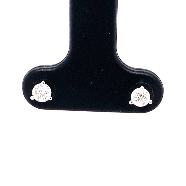 0.25ctw Round Diamond Stud Earrings