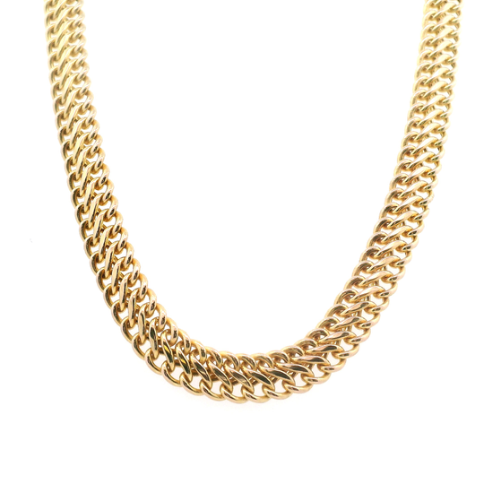 Double Row Curb Link Chain