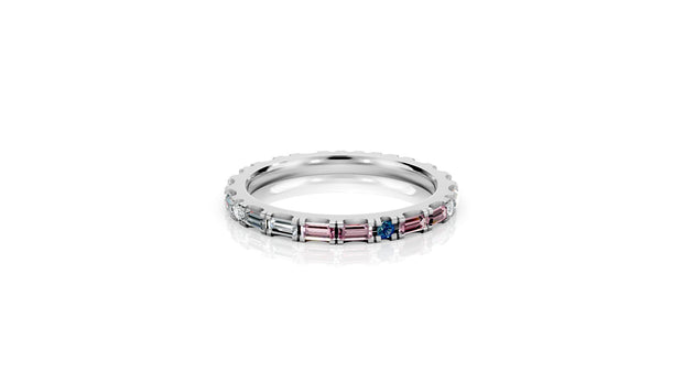 Diamond Wedding Band - Ladie