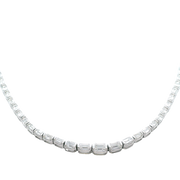 1/2 Way Diamond Tennis Necklace