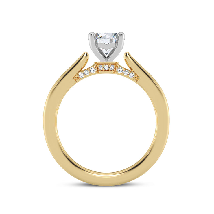 Diamond Semi-Mount Ring