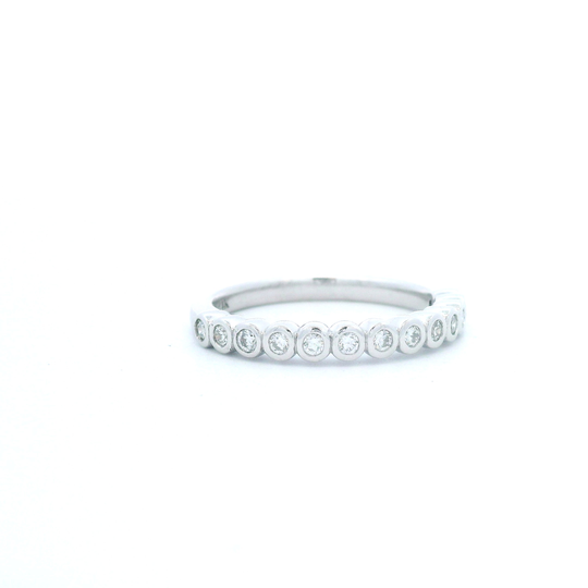 Diamond Wedding Band - Ladie