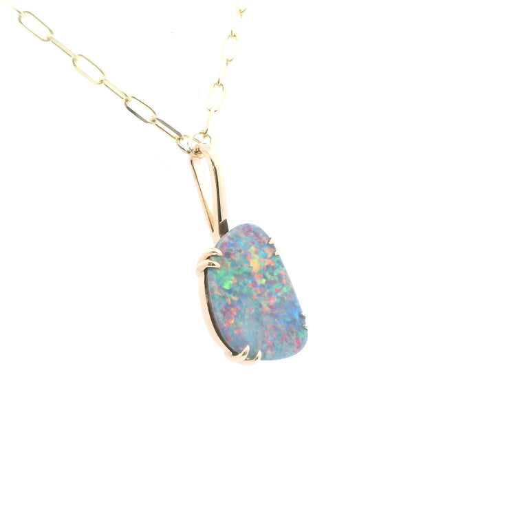 Australian Opal Doublet Necklace