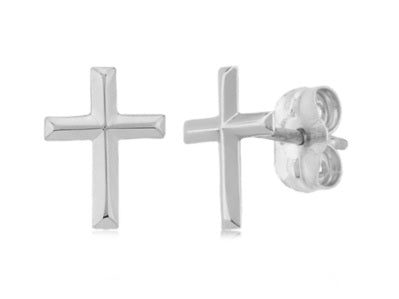White Gold Earrings
