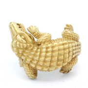 Kieselstein-Cord Alligator Ring