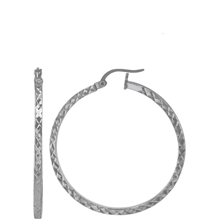 Sterling Silver Hoop Earrings