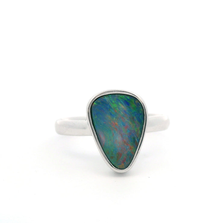 Australian Opal Doublet Ring