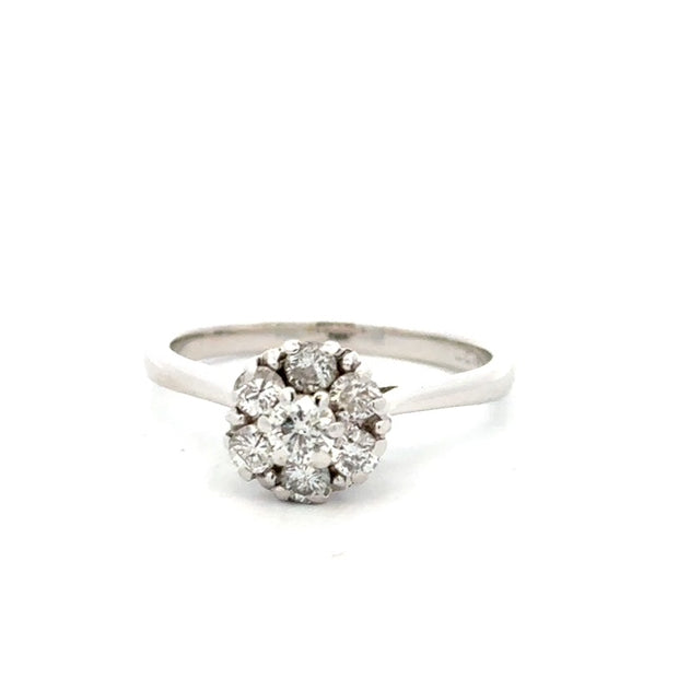 Estate Diamond Cluster Ring