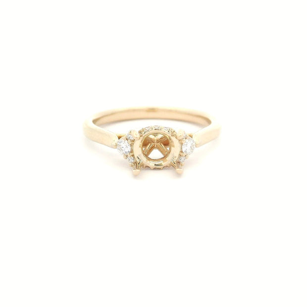 Diamond Semi Mount Ring