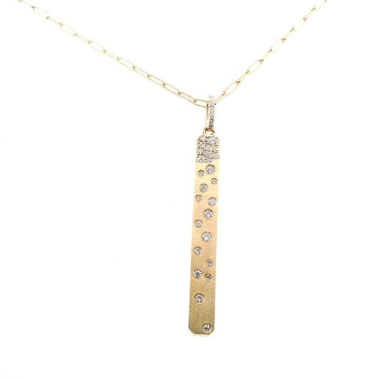 Yellow Gold Confetti Necklace