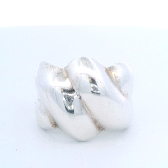 Estate Sterling Silver Chunky Fist Ring