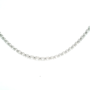 1/2 Way Diamond Tennis Necklace