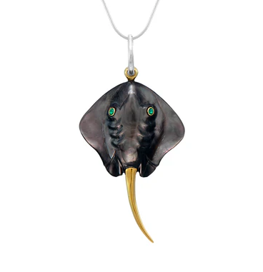 Sterling Silver and 22K Gold Vermeil Necklace