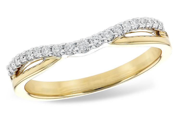 14 Karat Diamond Wedding Band