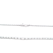 1/2 Way Diamond Tennis Necklace