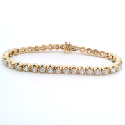Estate 5ct Diamond Tennis Bracelet
