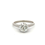 Estate European Diamond Engagement Ring