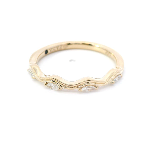 Yellow Gold Diamond Wedding Band