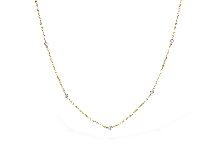 Diamond Station Necklace