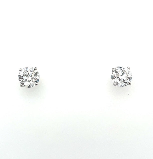 Diamond Stud Earrings