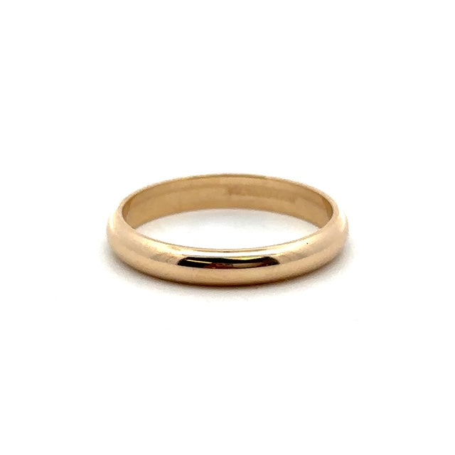 Estate 3mm Plain Wedding Band