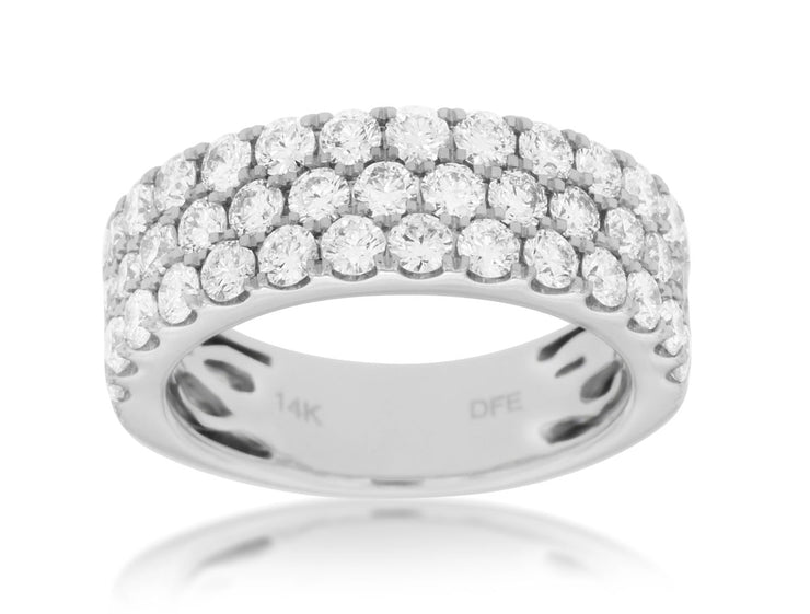 14 Karat Diamond Wedding Band