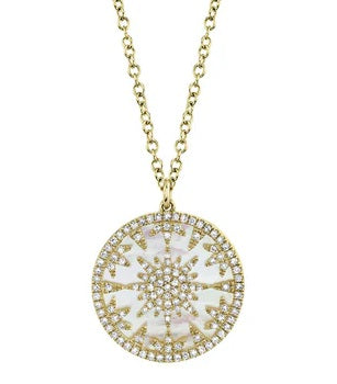 Diamond Circle Pendant