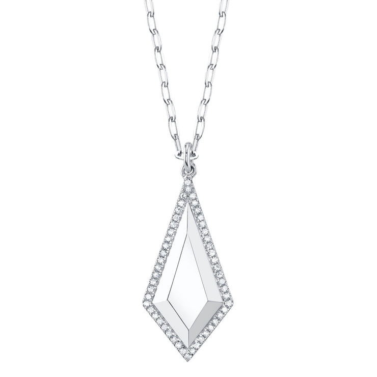 Diamond Kite Shape Necklace