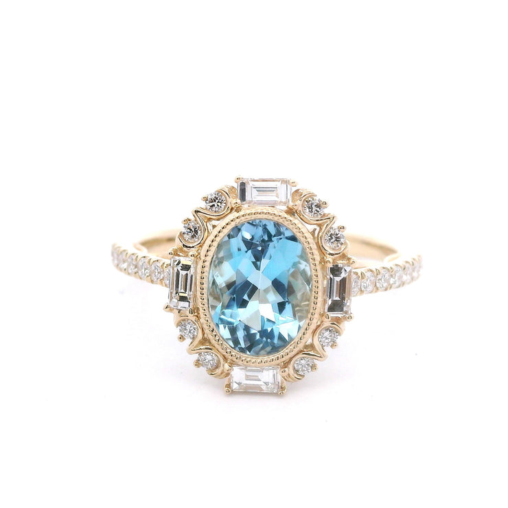 Aquamarine Ring