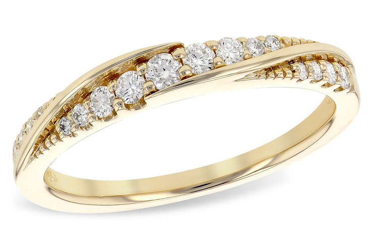 Yellow Gold Diamond Wedding Band