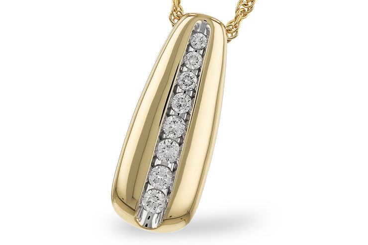 Yellow Gold Diamond Necklace