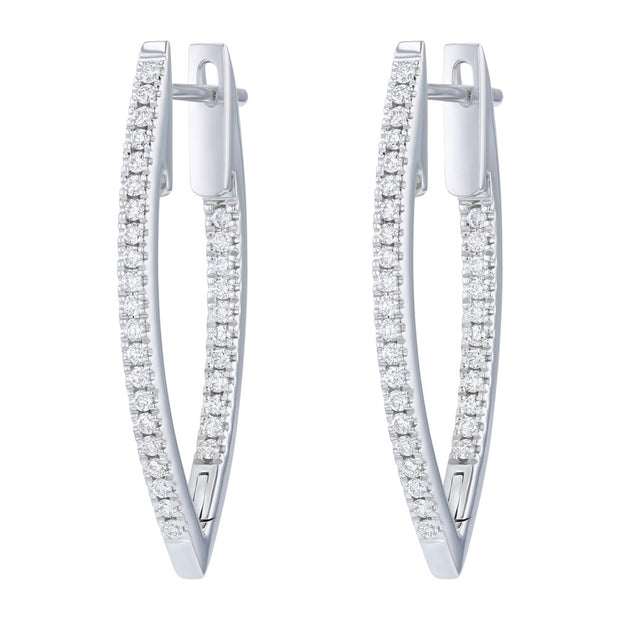 Diamond Inside/Out "V" Shape