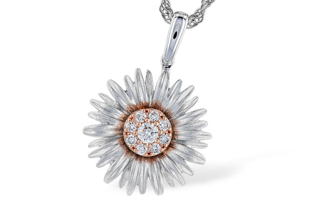 14 Karat Diamond Pendant/Necklace | 0.10 carats total weight