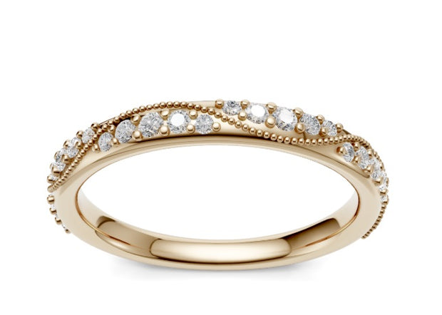 Yellow Gold Diamond Wedding Band
