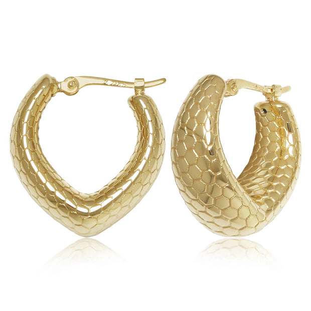 Yellow Gold Earrings