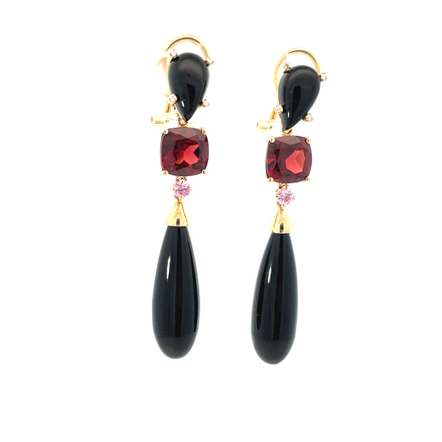 Black Onyx Earrings