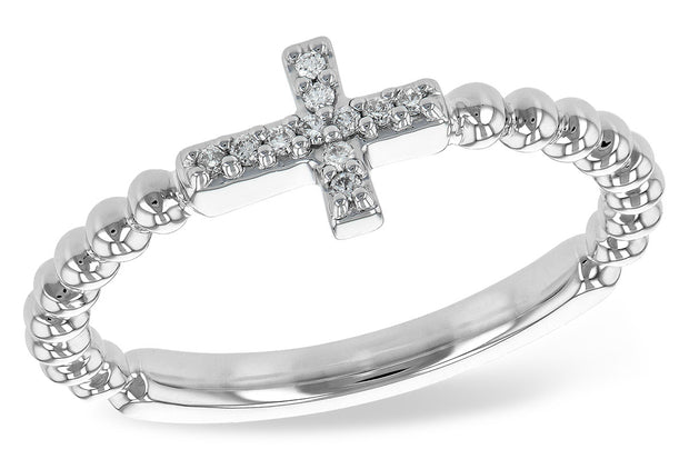 Diamond Cross Ring