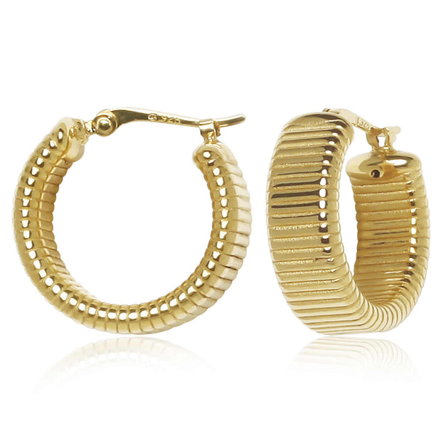 Gold Hoop Earrings