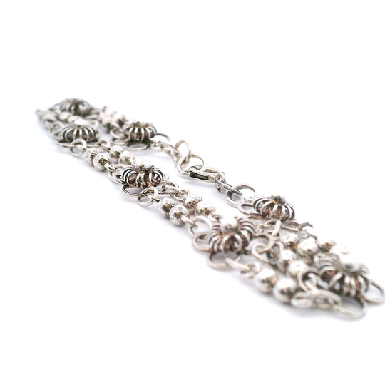 Estate Flower Pattern Bracelet
