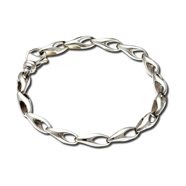 Sterling Silver Open Link Bracelet