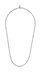 22 Inch 925 Sterling Silver Hollow Mens Link Chain Necklace