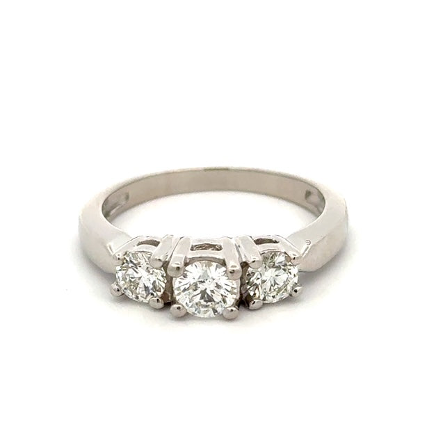 Estate Diamond 3-Stone Ring