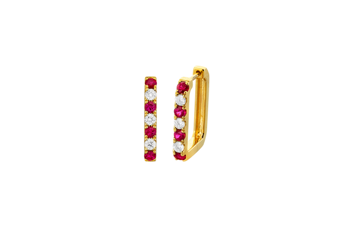 Ruby Earrings