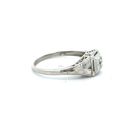 Estate Art Deco Jabel Diamond Ring