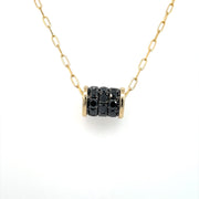 14 Karat Yellow Diamond Pendant/Necklace | 1.41 carats total weight