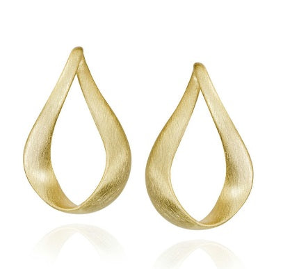 Sterling Silver & 18 Karat Yellow Gold Vermeil Earrings