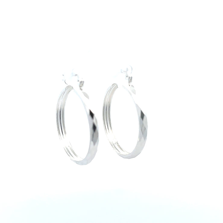 Sterling Silver Hoop Earrings