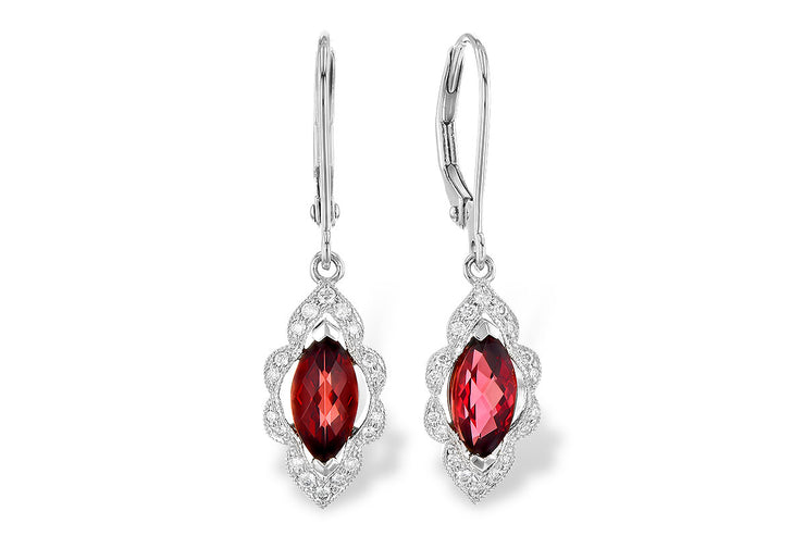 Garnet Earrings